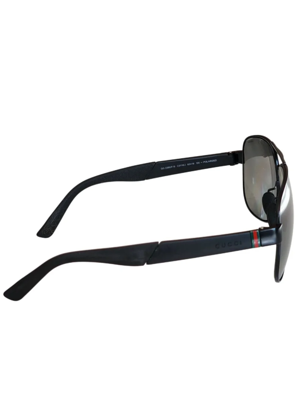 GUCCI Men's Polarized Aviator Sunglasses GG2260/F/S